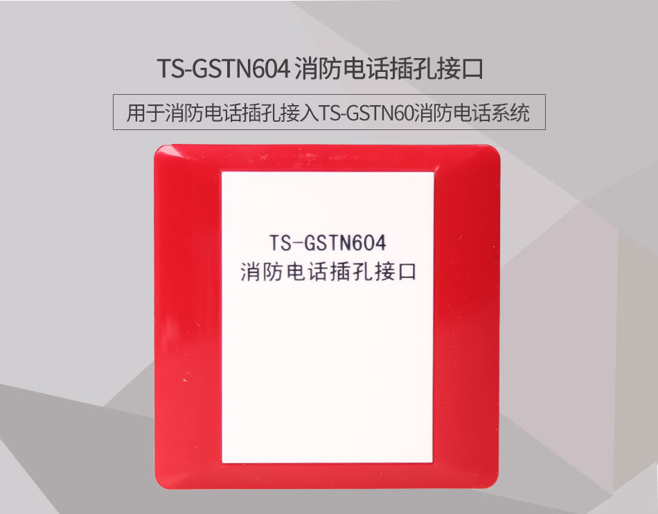湖南海灣TS-GSTN604消防電話接口情景展示